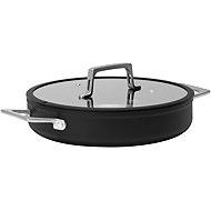 FABINI Servírovací tegame pánev s poklicí Meda 4.0 Pro 28 cm, černá - Pan