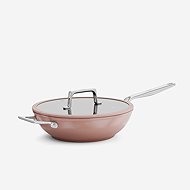 FABINI pánev wok Meda 5.0 Pro 28 cm, broskvově růžová - Wok Pan