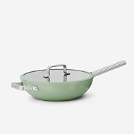 FABINI pánev wok Meda 5.0 Standard 28 cm, šalvějově zelená - Wok Pan