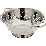 Gastro Nerezový cedník s úchyty, výška: 135 mm, průměr 290 mm - Colander