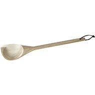 FACKELMANN Wooden Mixing Spoon with Tip, 33cm, Acacia - Cooking Spoon