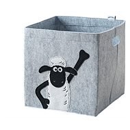 Lifeney Aufbewahrungsbox SHAUN dancing SHEEP, 30 × 30 × 30 cm - Aufbewahrungsbox