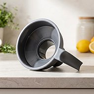 FACKELMANN Plastic funnel with removable insert - Kitchen Funnel