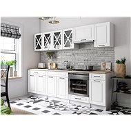 FAFOR Kuchyňská linka Gertrid 260 cm, bílá - Kitchen Unit