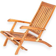 FaKOPA Folding deckchair ABELE, made of teak - Garden Lounger