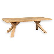 FaKOPA Solid recycled teak table SPIDER RECYCLE 250 × 110 cm - Garden Table