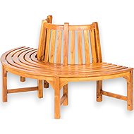 FaKOPA Teak circular bench AGNES 165 cm - Garden Bench