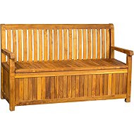 FaKOPA Teak garden bench PIETRO 150 cm with storage space - Garden Bench