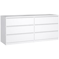 FALCO Chest of drawers SIMPLICITY 232 white gloss - Chest of Drawers