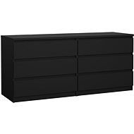 FALCO Chest of drawers SIMPLICITY 232 black - Chest of Drawers