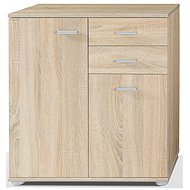 FALCO MILETA 2 oak sonoma chest of drawers - Chest of Drawers