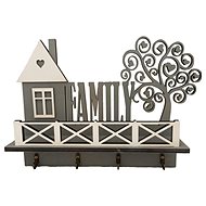 Falixen - Grey keyring "Family"/tree/ - Key Holder