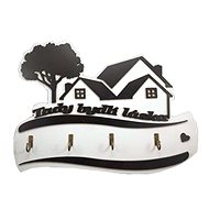 Falixen - Keyring "Here lives love" white - Key Holder