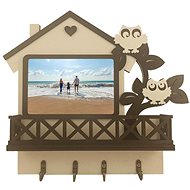 Falixen - Keyring with photo frame "Owls" - Key Holder