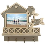 Falixen - Keyring with photo frame "Owls" - Key Holder