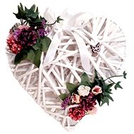 Falixen - Decorative heart - white-2 - Decoration