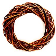 Falixen - Wicker wreath brown 30cm - Decoration