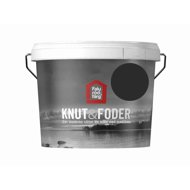 Falu Rödfärg Knut & Foder 1 l Black - Solid Wood Paint