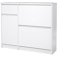 FALCO Botník Simplicity 206 bílý lesk - Shoe Rack
