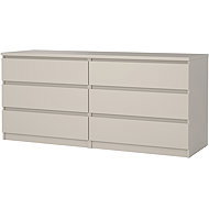 FALCO Komoda Simplicity 232 kašmír - Chest of Drawers