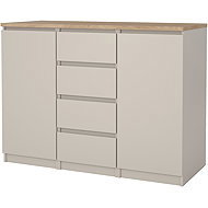 FALCO Komoda Simplicity 236 kašmír/jackson hickory - Chest of Drawers