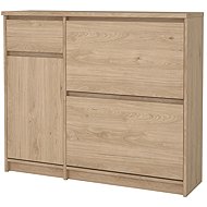 FALCO Botník Simplicity 206 jackson hickory - Shoe Rack