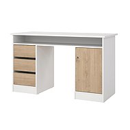 FALCO Felix 491 bílá/jackson hickory - Writing Desk