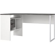 FALCO Writing desk Felix 118, white / concrete - Writing Desk