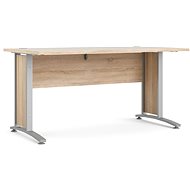 FALCO Office desk 80400/71, oak sonoma / silver - Writing Desk