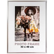 FANDY Photo Frame – Simple 2 Plastic Frame, 30 × 40, 3, silver - Photo Frame