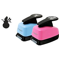 FANDY Decorative Punch 25mm, Snowman 136 - Paper Punch