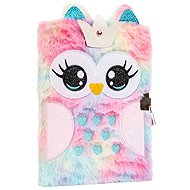 FANDY Keepsake Book with Lock A5 Fluff 01, Owl - Journal