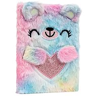 FANDY A5 Notebook with Lock Fluff 04, Teddy Bear - Journal