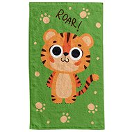 Faro Baby towel 30 × 50 cm, Tiger green - Towel