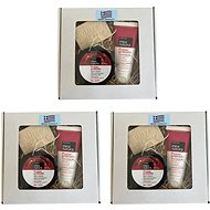 Farcom Body Cream 250 ml + Face Scrub 100 ml + Olive Soap, 3 pcs - Cosmetic Gift Set