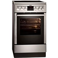  AEG COMPETENCE 47745IQ-MN steel  - Kitchen Stove