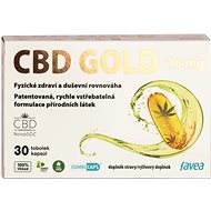 FAVEA CBD Gold 10mg 30 Capsules - Dietary Supplement