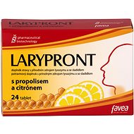 Favea Larypront propolis and lemon 24 tablets - Herbal Lozenges