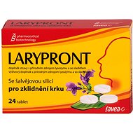 Favea Larypront Sage 24 tablets - Herbal Lozenges