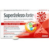 Favea Supergel forte, 30 tablets - Iron