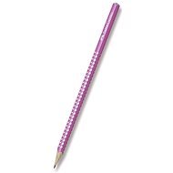 FABER-CASTELL Sparkle B dreieckig, dunkelrosa - Bleistift