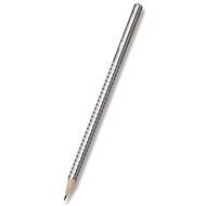 Faber-Castell Sparkle Bleistift B - dreieckig - silber - Bleistift
