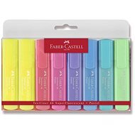 Faber-Castell Textliner 1546 Pastel - Set of 8 Colours - Highlighter