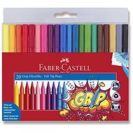 Faber-Castell Grip - 20 Farben - Filzstifte