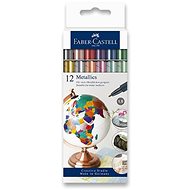 Faber-Castell in Metallic Colours, 12 colours - Marker