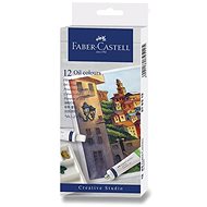 FABER-CASTELL in tube, 12 colours - Oil Paints
