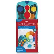FABER-CASTELL Connector Turquoise, 12 barev - Vodovky