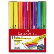 FABER-CASTELL Textliner 38 superfluorescent, 8 colours - Highlighter
