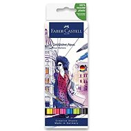 FABER-CASTELL Goldfaber Aqua, 6 barev - Fixy