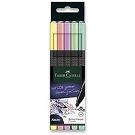 FABER-CASTELL Grip Pastel, 5 colours - Fineliner Pens